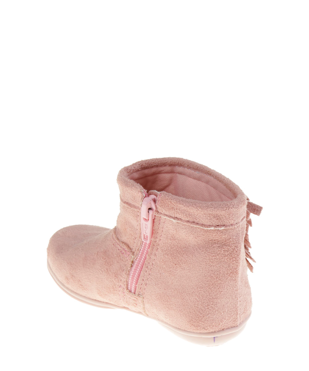 Bota com franjas Rosa
