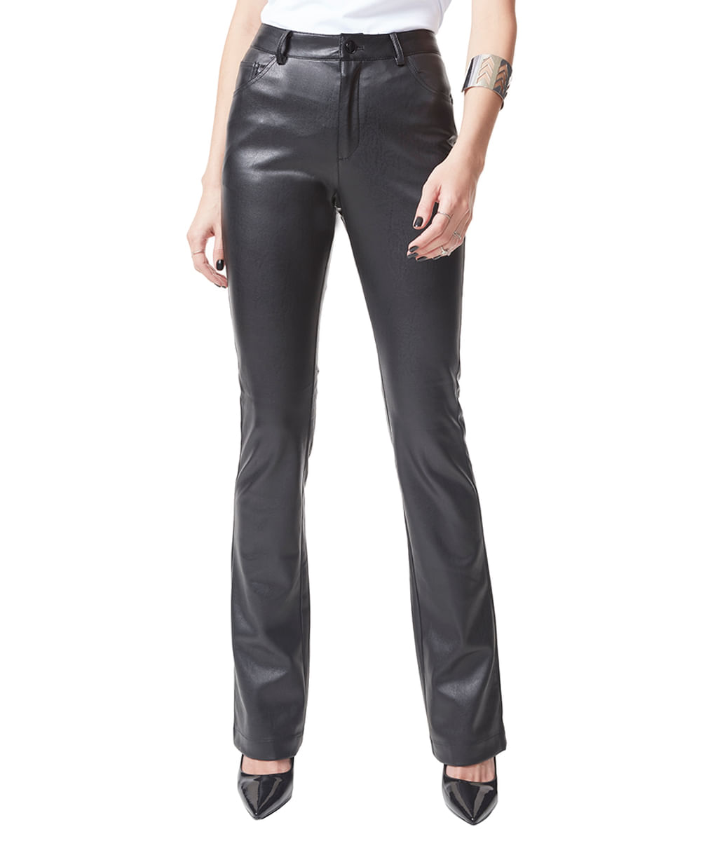 Calça Flare Replay Preta
