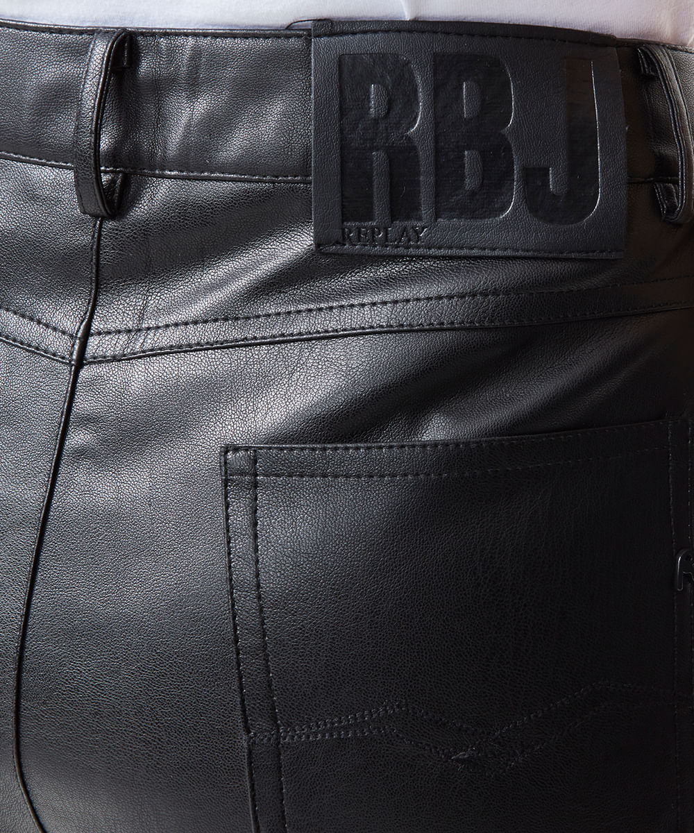 Calça Flare Replay Preta