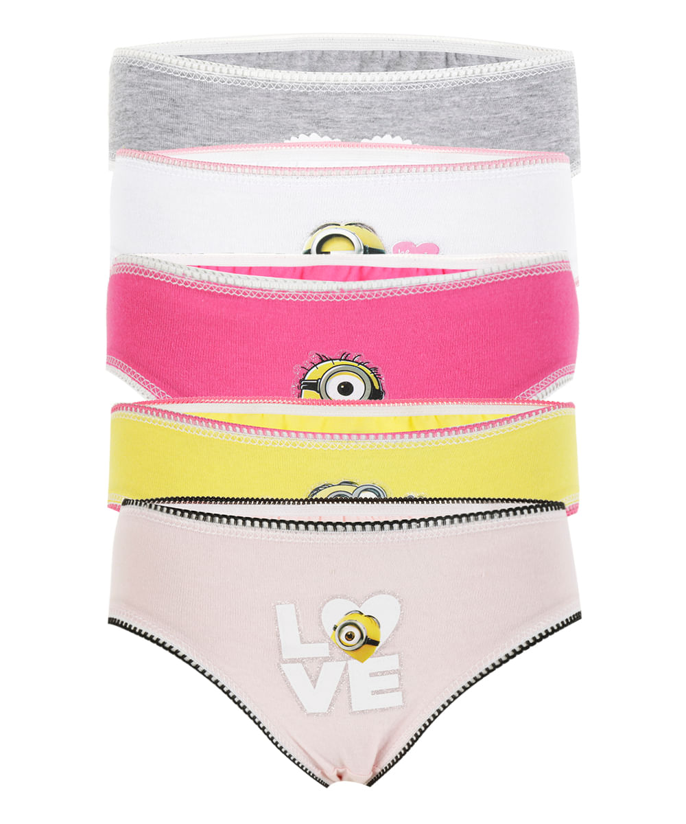 Kit-de-5-Calcinhas-Minions-Multicor-8298498-Multicor_1