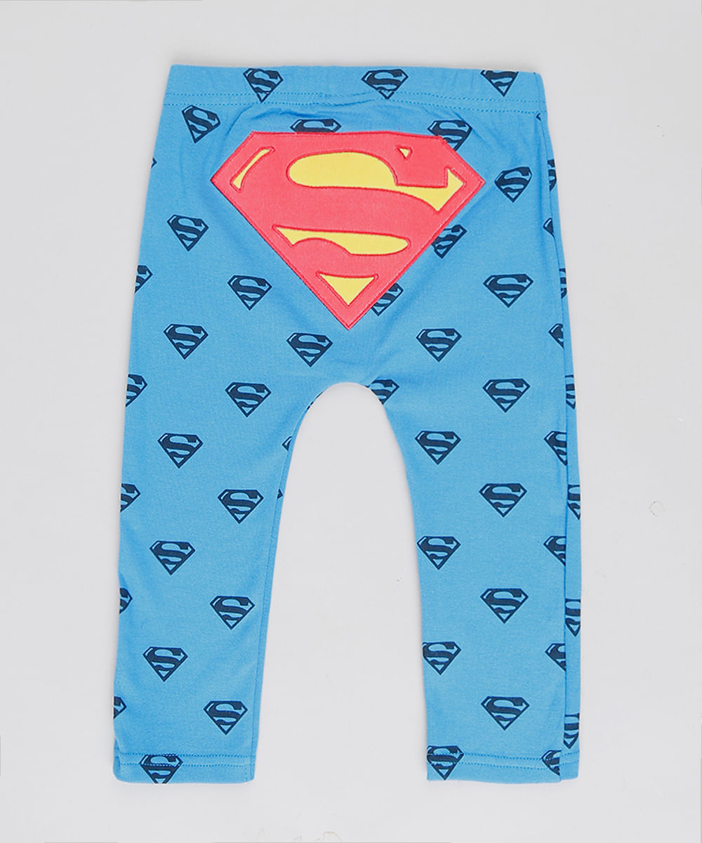 Calca-Infantil-Super-Homem-Estampada-Azul-9188427-Azul_1