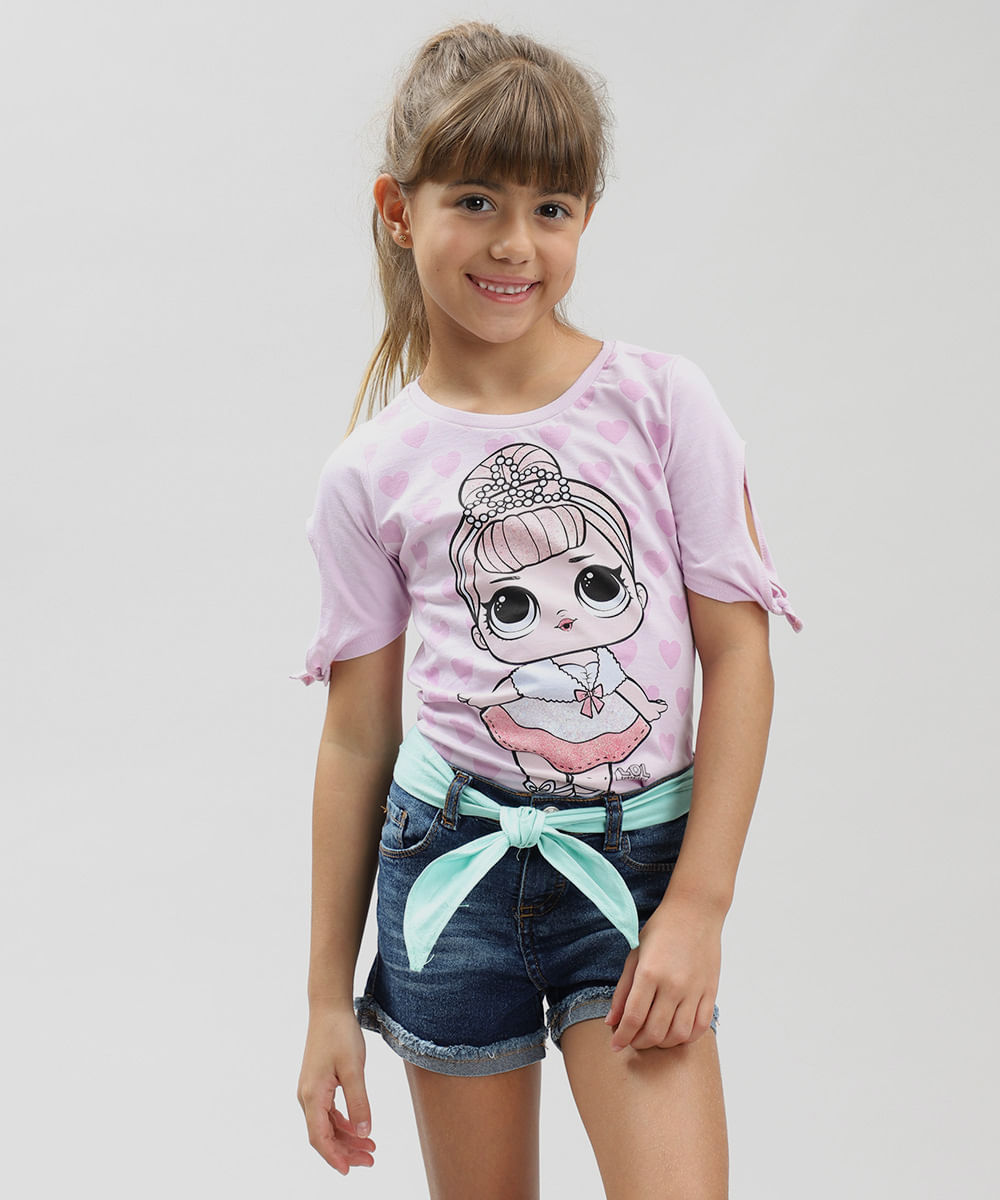 Blusa infantil lol sales surprise