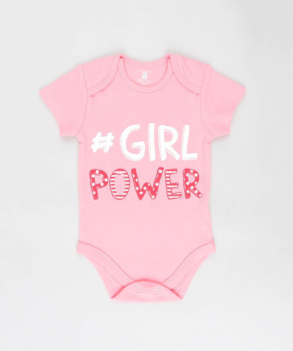 Body-Infantil---Girl-Power--Manga-Curta-Decote-Redondo-Rosa-9208113-Rosa_1