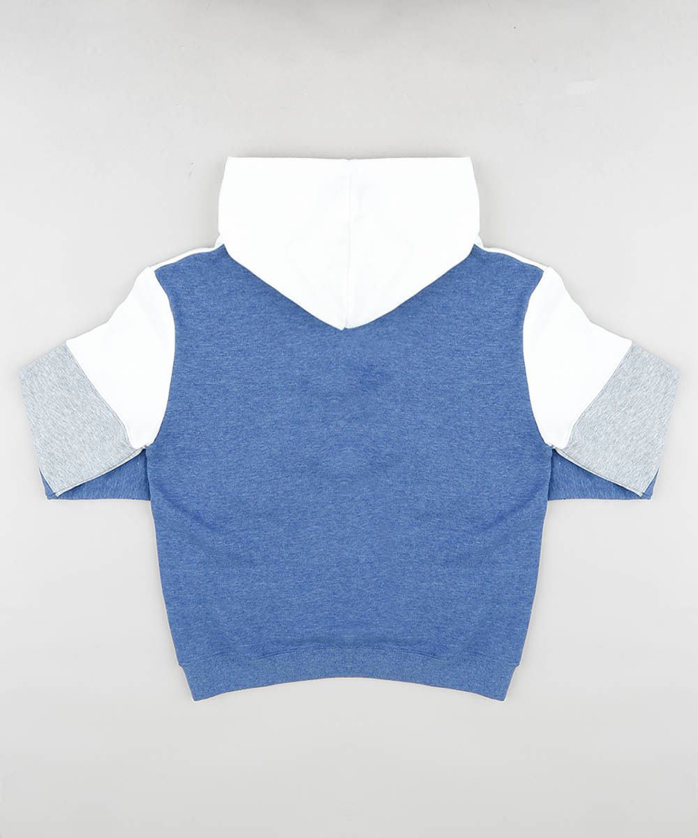 sleeveless moletom com capuz pattern