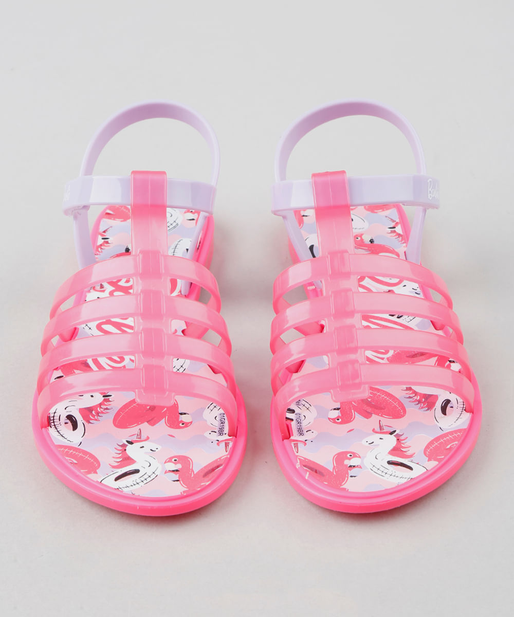 Sandalia-Infantil-Grendene-Barbie-Rosa-Neon-9511489-Rosa_Neon_1