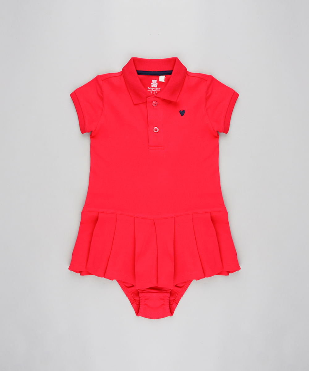 Vestido-Infantil-Polo-em-Piquet---Calcinha-Rosa-9205039-Rosa_1