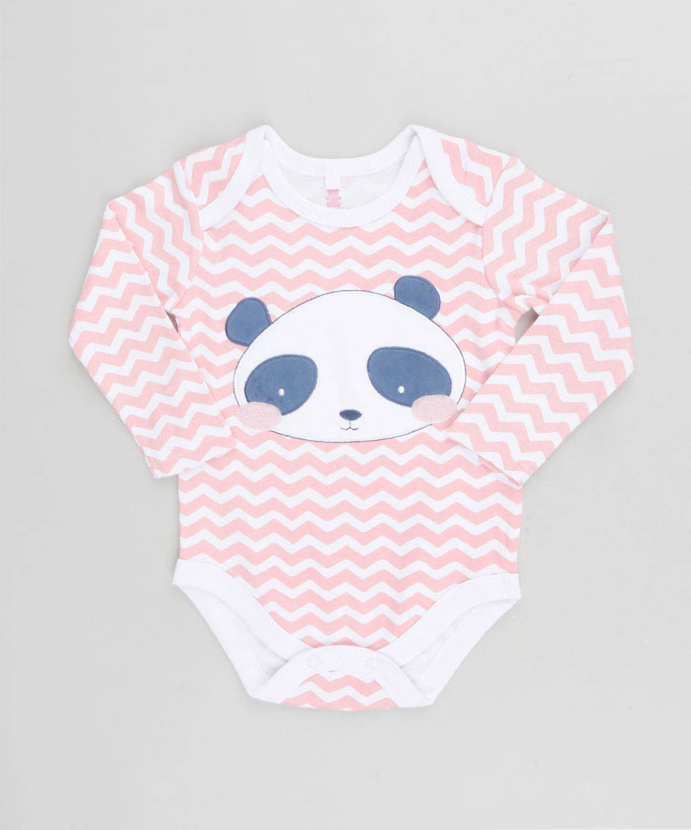 Body-Infantil-Panda-Estampado-Chevron-Manga-Longa-Decote-Redondo-Rosa-9188417-Rosa_1