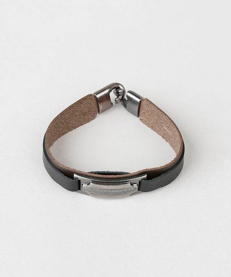 Pulseira Masculina com Aviamento Preta