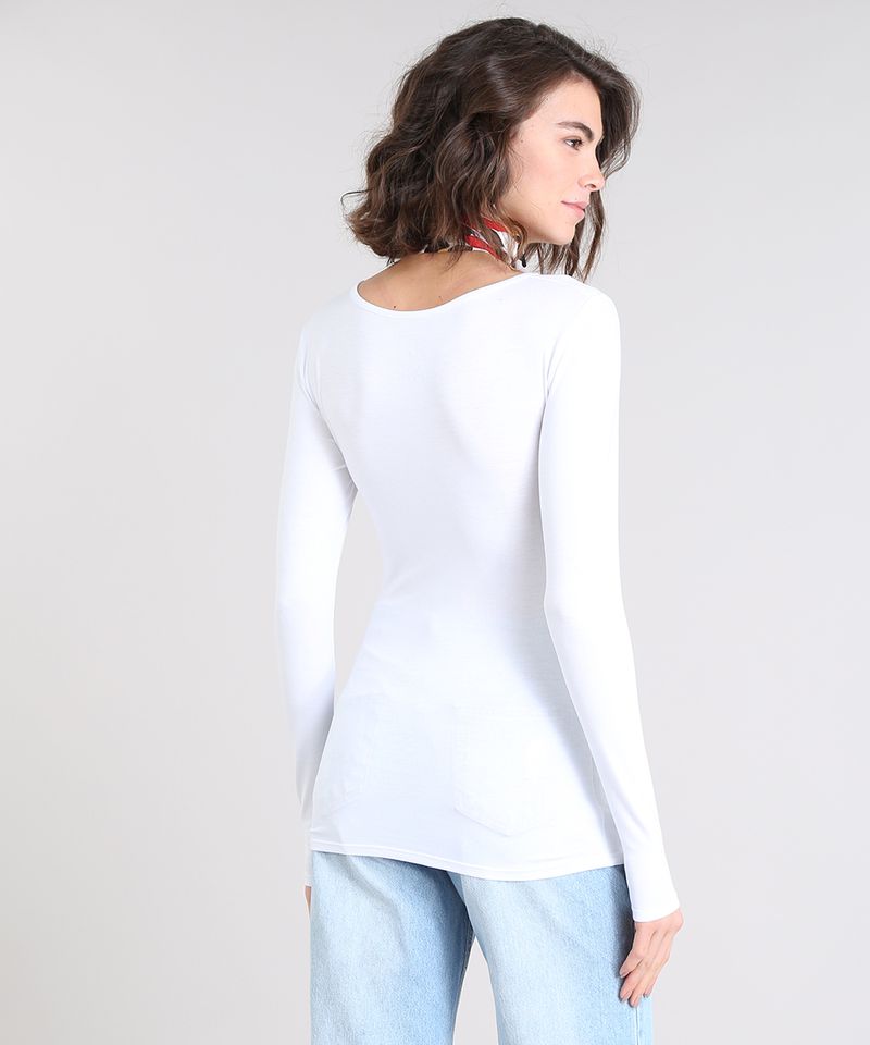 Blusa Feminina Manga Longa