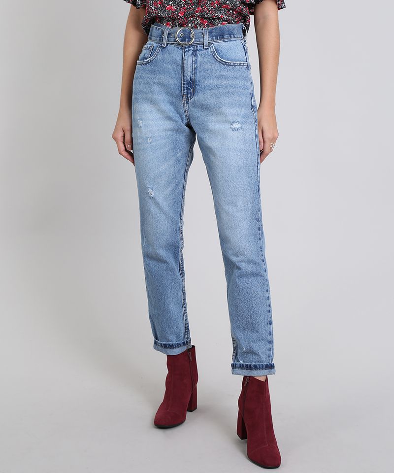 Calca-Jeans-Feminina-Skinny-Destroyed-Azul-Medio-9536733-Azul_Medio_1