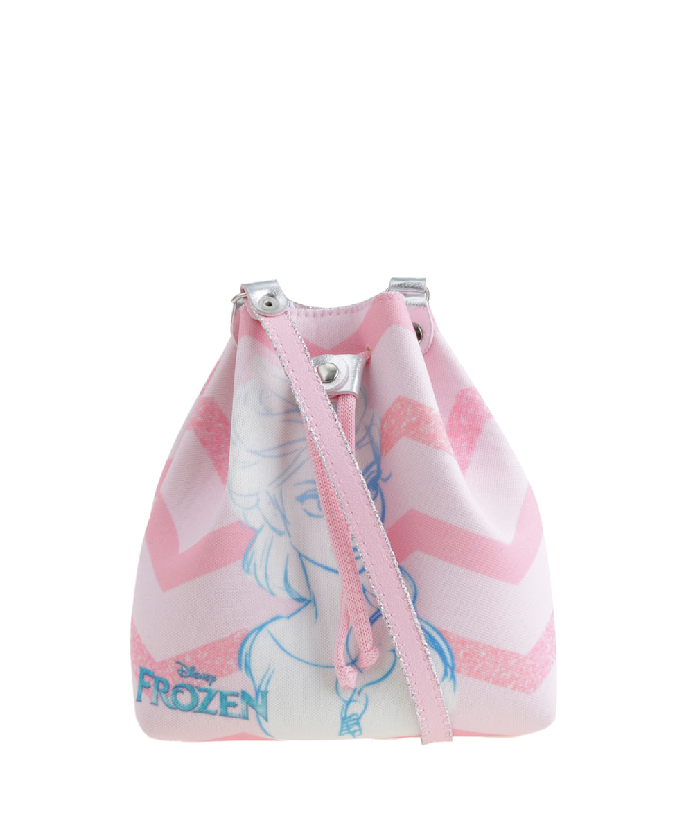 frozen drawstring bolsa