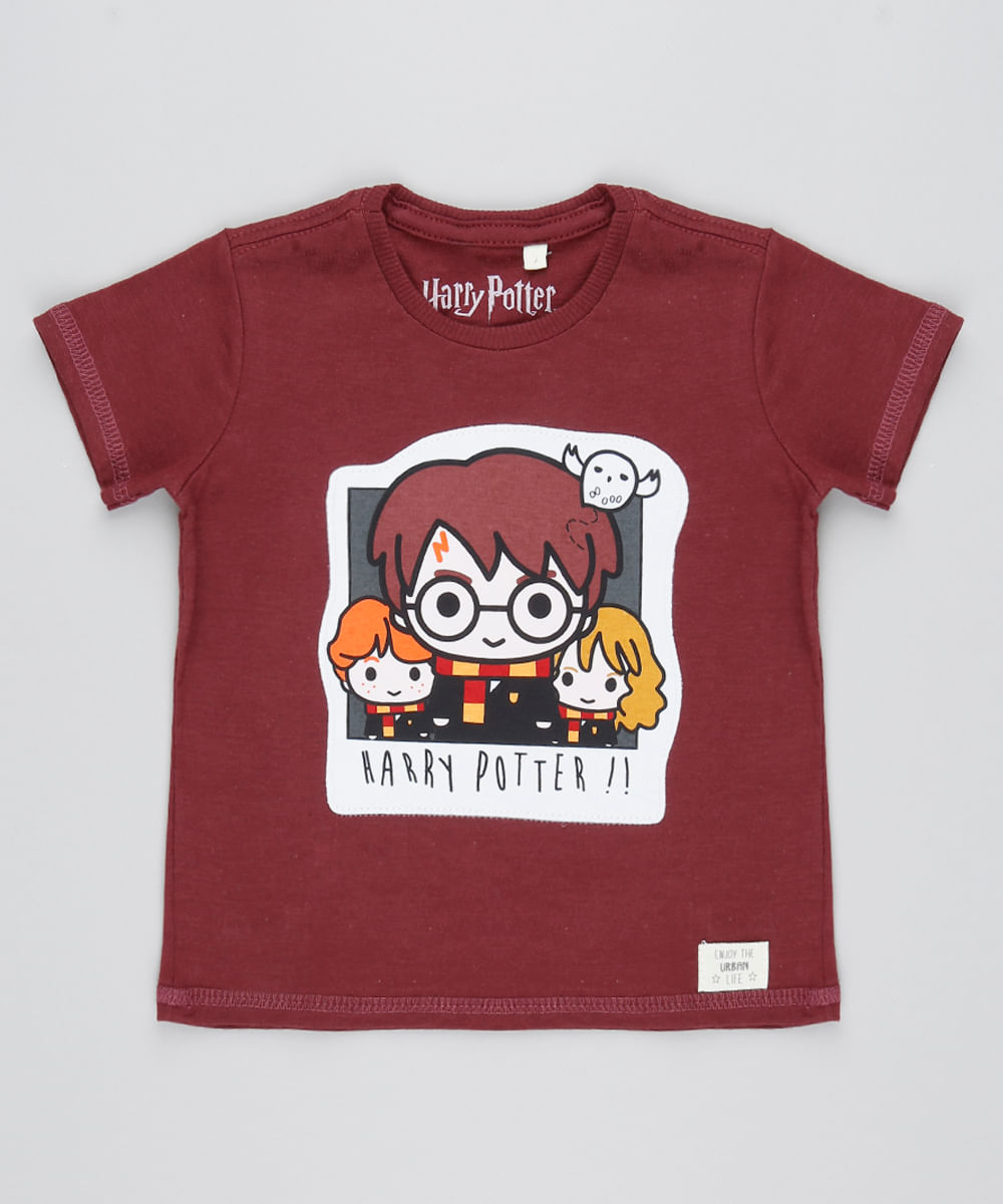 camiseta infantil harry potter