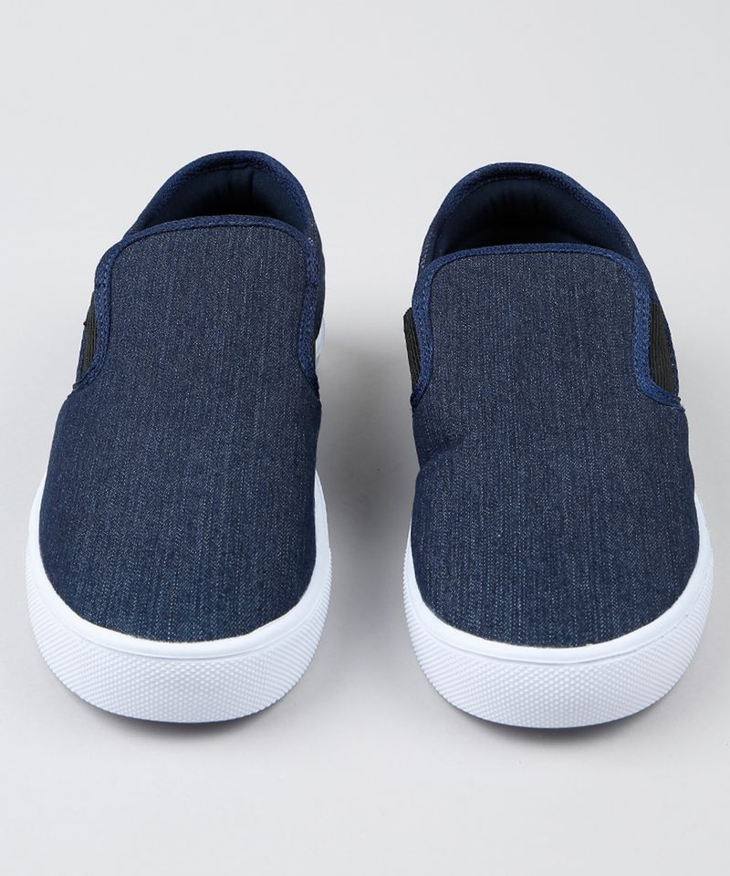 Tenis-Slip-On-em-Jeans-Azul-Escuro-8933393-Azul_Escuro_4