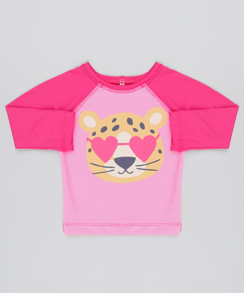 Blusa-de-Praia-Infantil-Oncinha-Manga-Longa-Rosa-9519002-Rosa_1