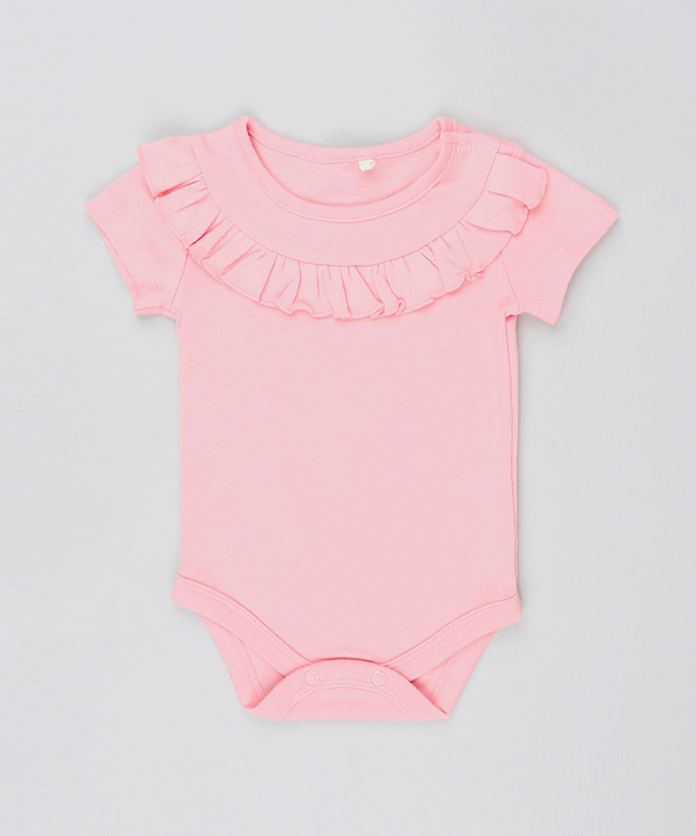 Body-Infantil-com-Babado-Manga-Curta---Faixa-para-Cabelo-Rosa-9205059-Rosa_1