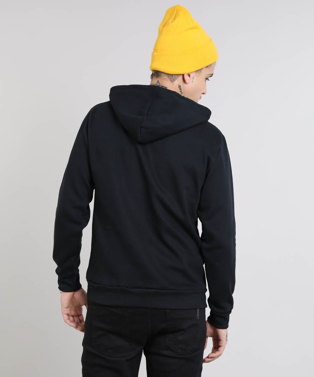 mens moletom com capuzs topman