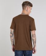 Camiseta-Masculina--Sacred-Land--Manga-Curta-Gola-Careca-Marrom-9525230-Marrom_2