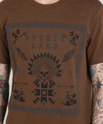 Camiseta-Masculina--Sacred-Land--Manga-Curta-Gola-Careca-Marrom-9525230-Marrom_4