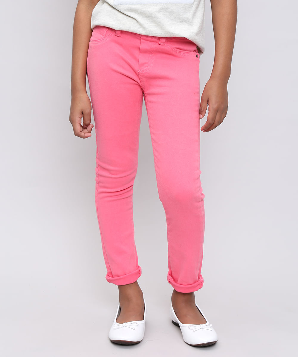 Calca-Infantil-Jegging-com-Bolsos-Rosa-9214467-Rosa_1