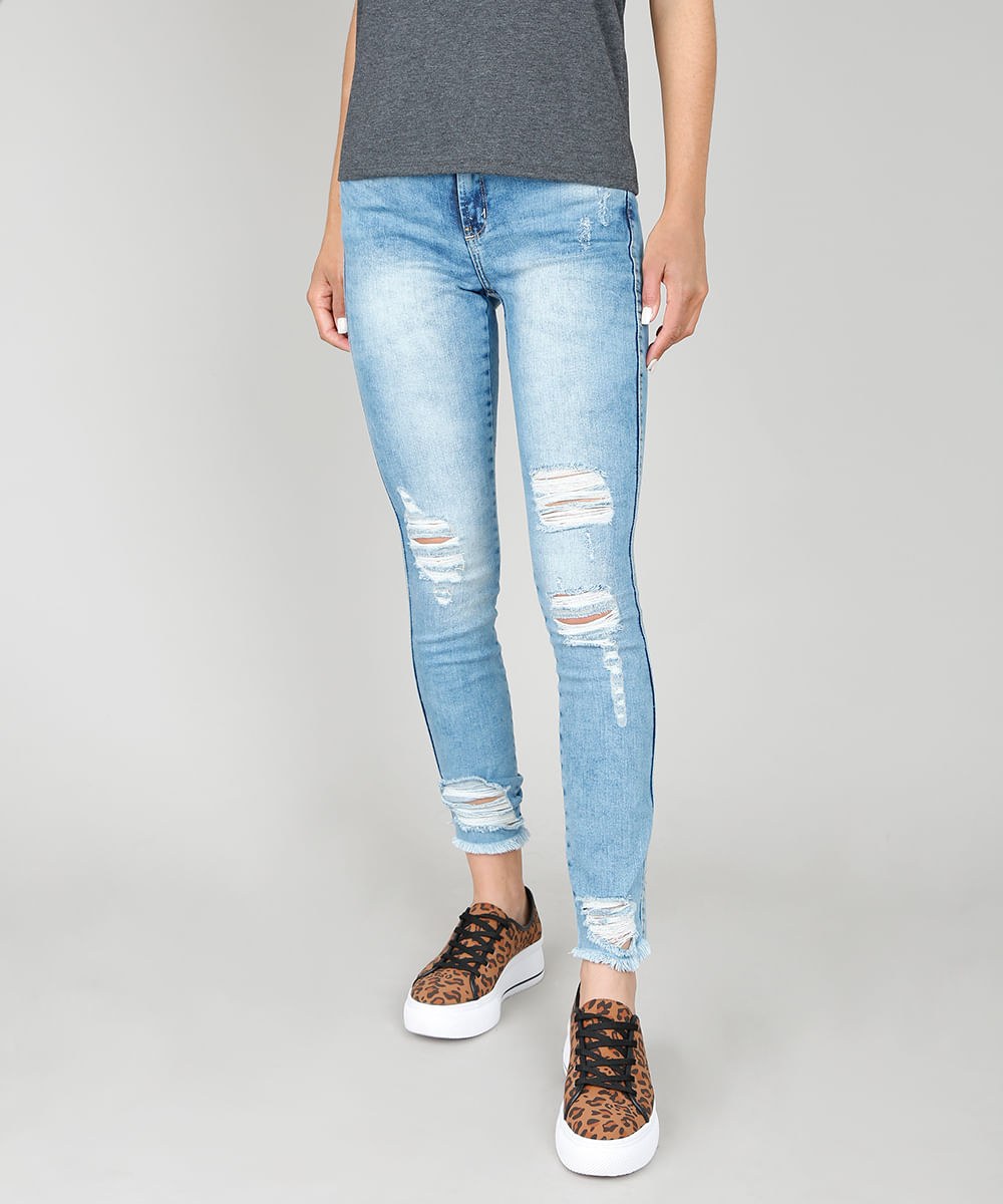 Calca-Jeans-Feminina-com-Rasgos-Azul-Medio-9586453-Azul_Medio_1