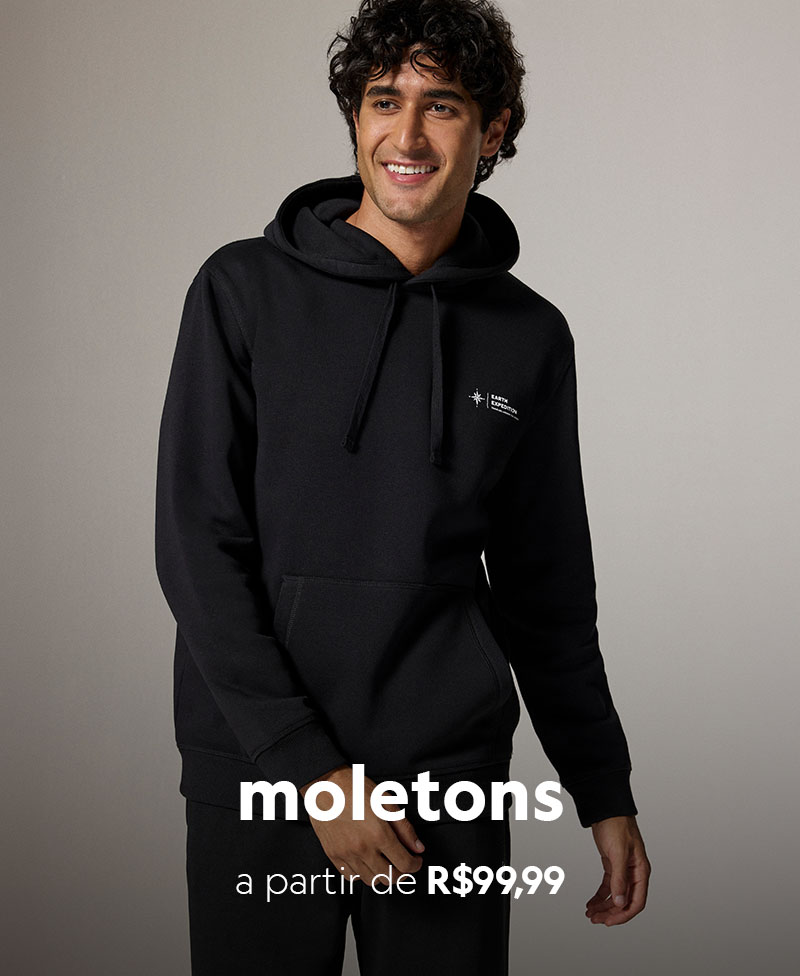 confira seleção de moletons
