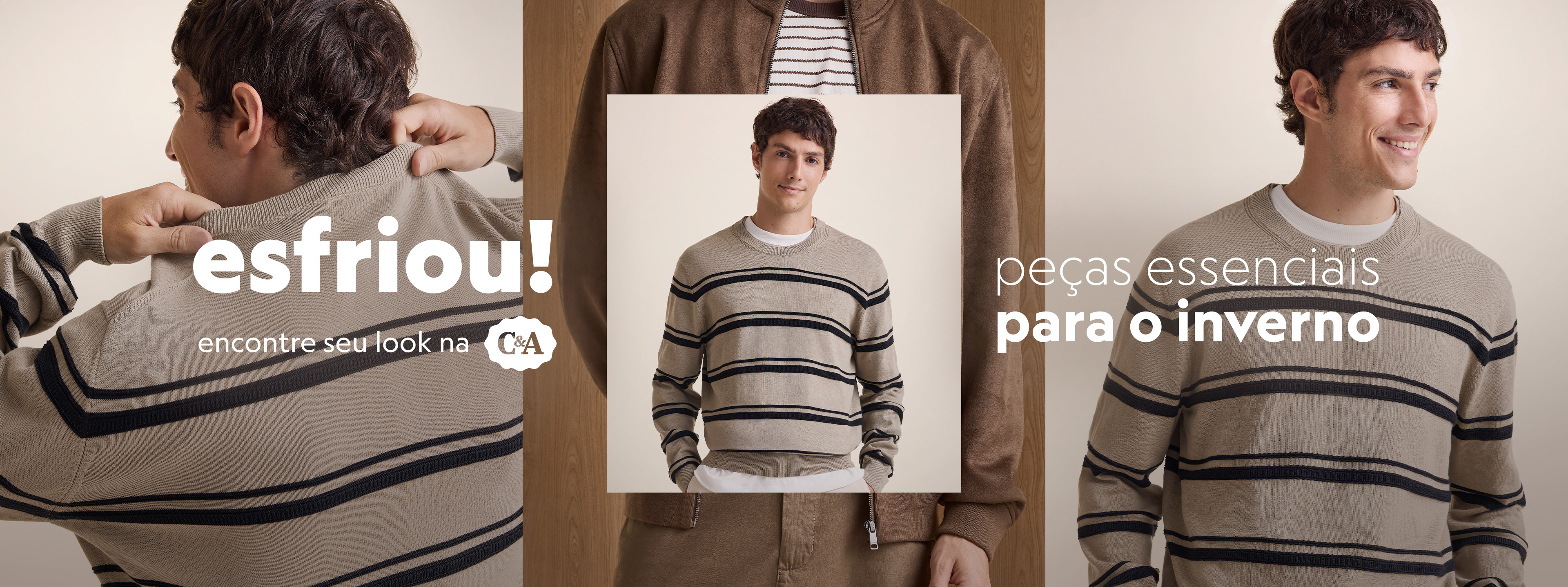 Confira seleção de outono e inverno em masculino