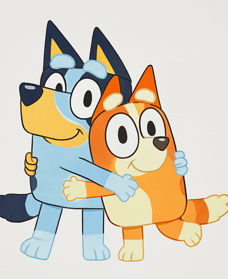 confira seleção de personagens infantis Bluey
