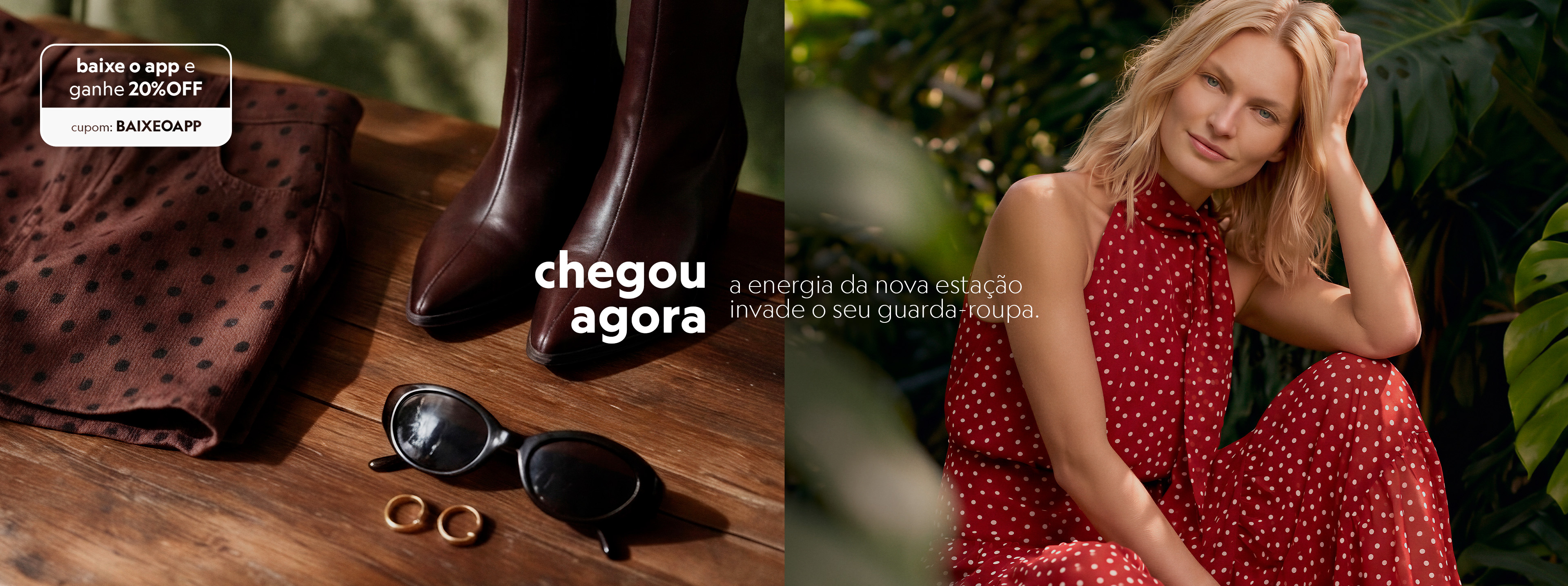 confira o que acabou de chegar em moda feminina