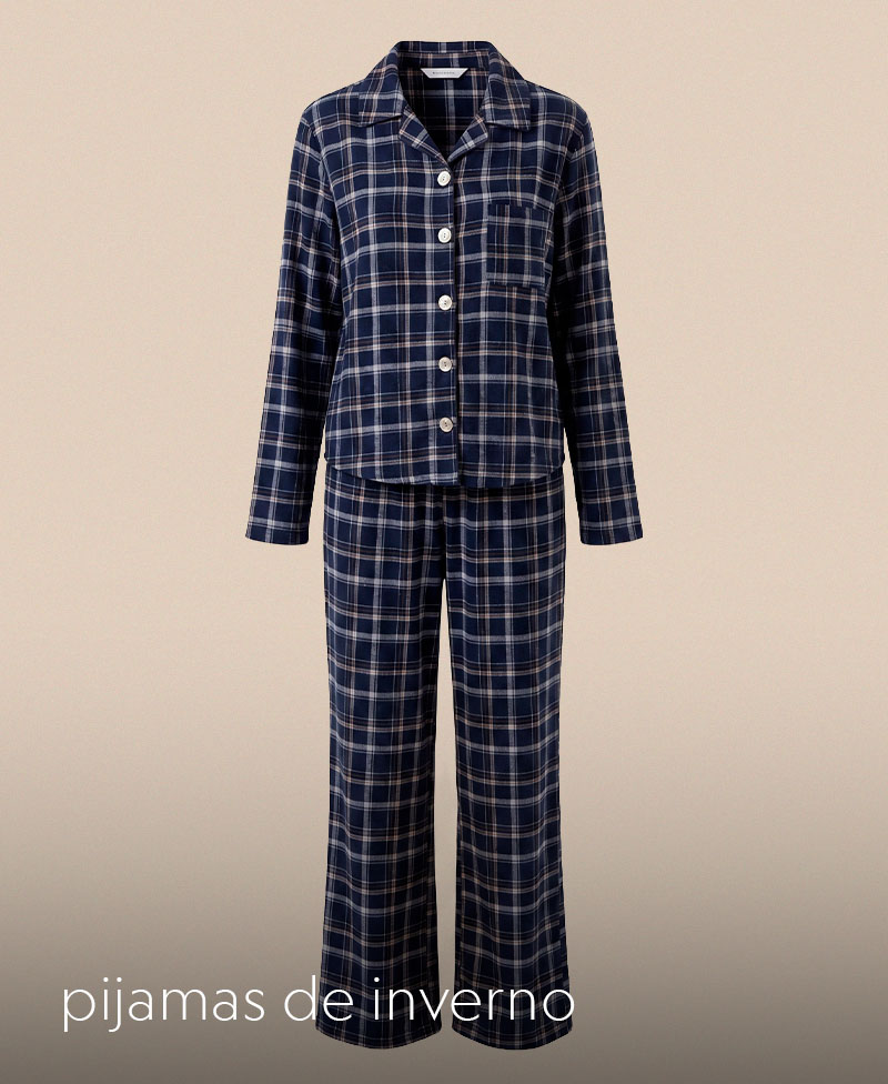 confira pijamas de inverno