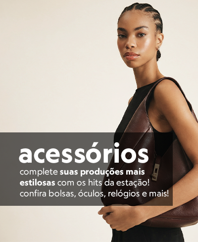 confira seleção de acessórios femininos