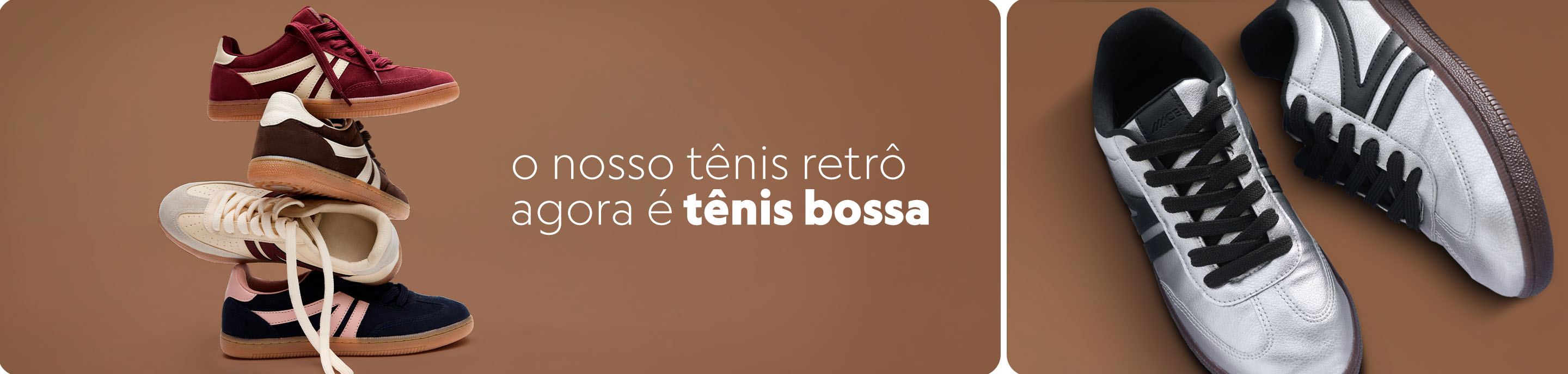 Confira seleção de tênis bossa