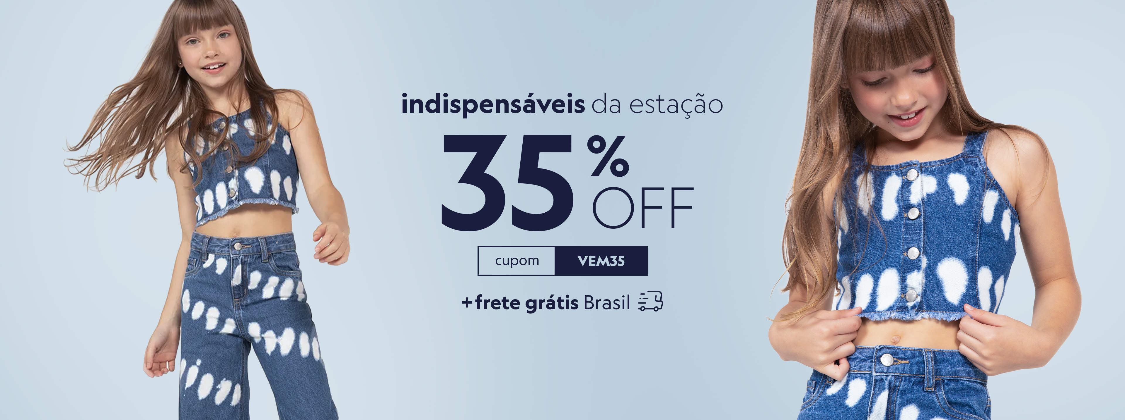 seleção de descontos em infantil