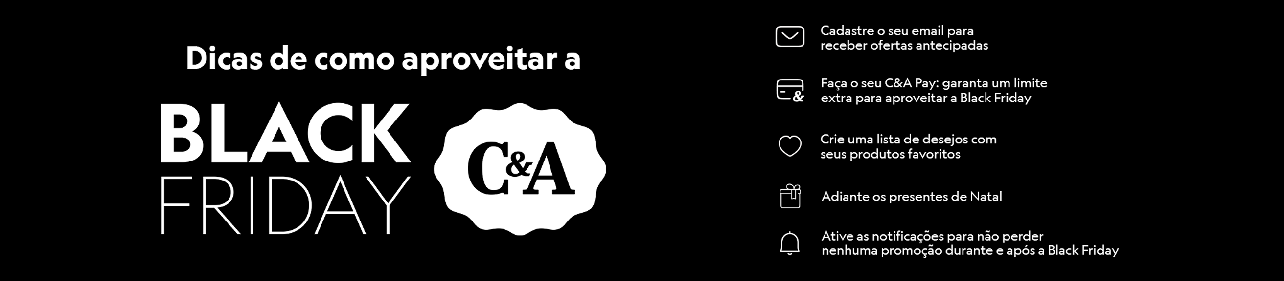dicas de como aproveitar a  black friday