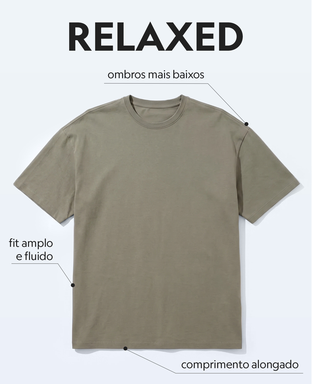 confira seleção modelagem masculina relaxed
