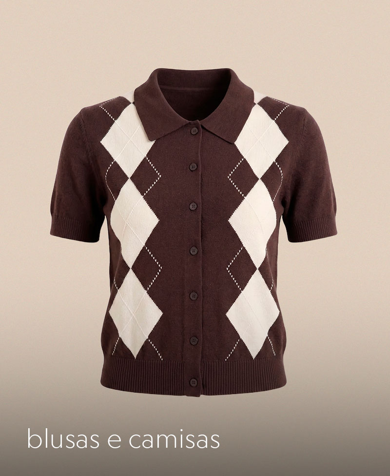confira seleção blusas e camisas