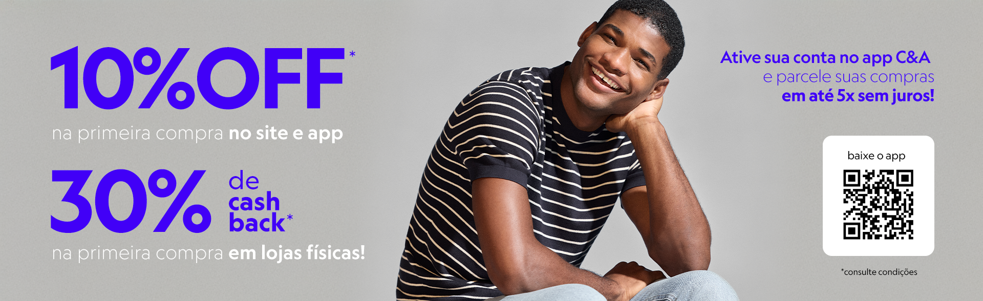 Faça seu C&A Pay 