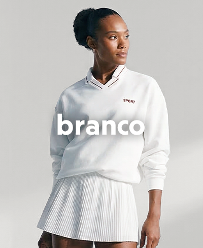 confira seleção de moda esportiva cor branco